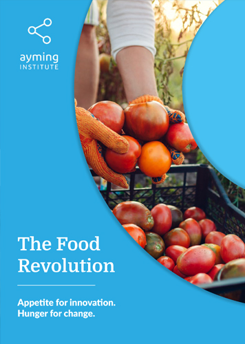 Cover image - The food revolution